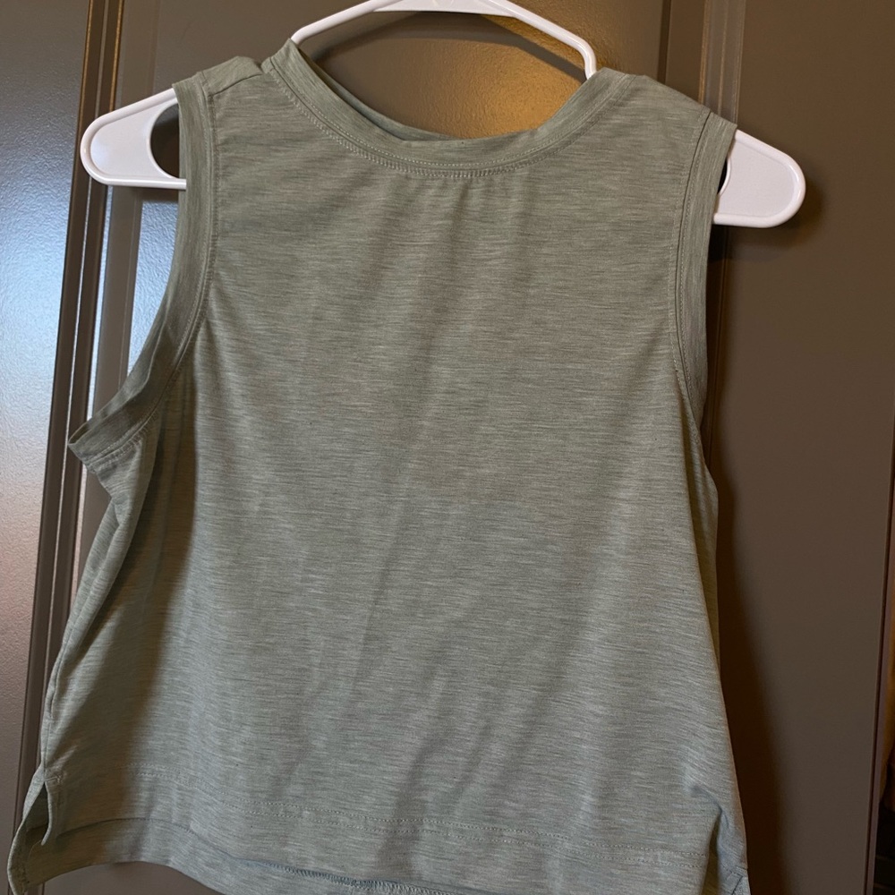 All in Motion Light Green Muscle Tee